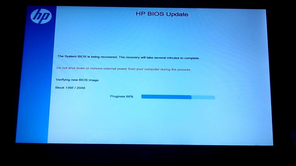  BIOS Update Completion
