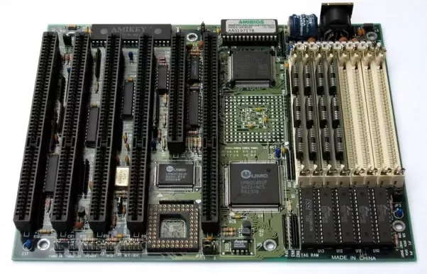 older type of motherboard 
