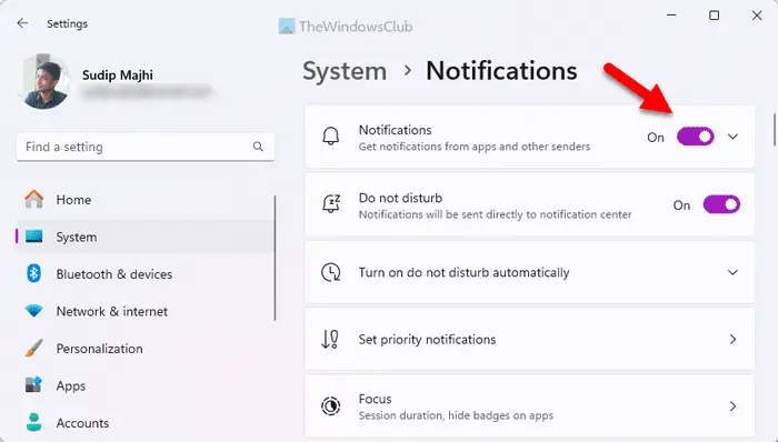 Disable Unnecessary Notifications